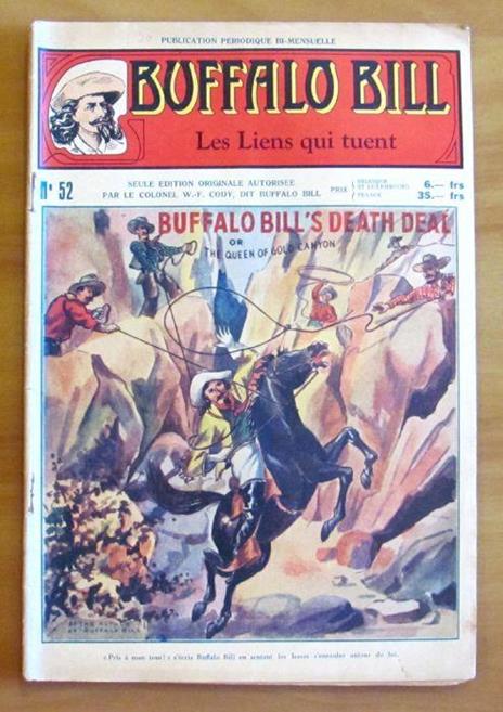 Buffalo Bill Le Heros Du Far-West N.52 - Les Liens Qui Tuent - copertina