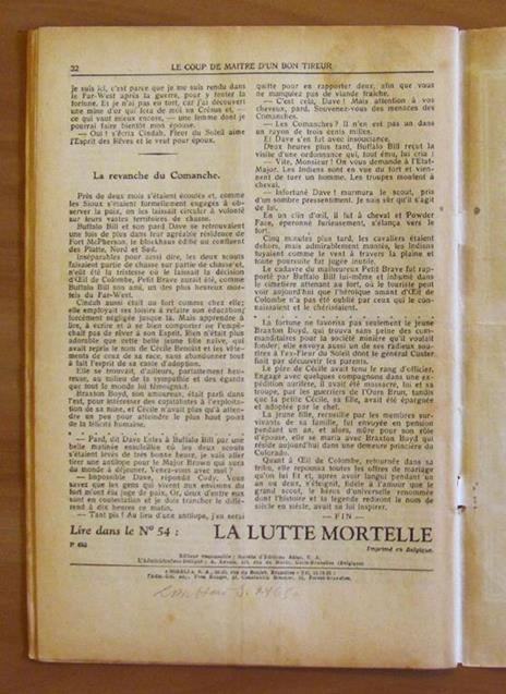 Buffalo Bill Le Heros Du Far-West N.53 - Le Coup De Maitre D'Un Bon Tireur - 3