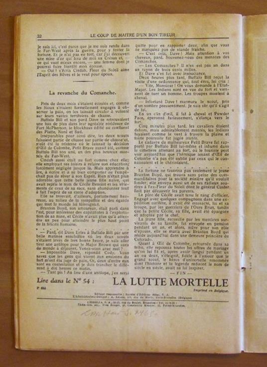 Buffalo Bill Le Heros Du Far-West N.53 - Le Coup De Maitre D'Un Bon Tireur - 3