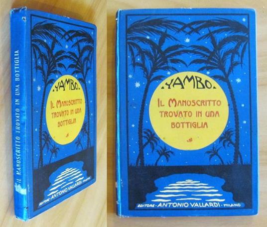 Il Manoscritto Trovato In Una Bottiglia - 1927 - Yambo - copertina