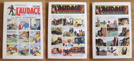 L' Audace Di Lotario Vecchi - Viaggi - Sports - Avventure - Vol. I, Ii E Iii - Anastatica - copertina