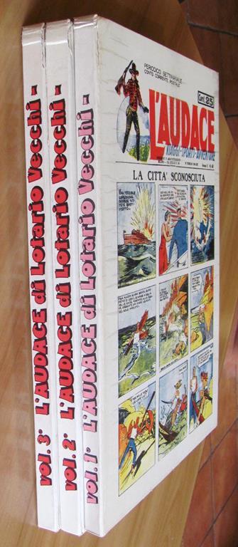 L' Audace Di Lotario Vecchi - Viaggi - Sports - Avventure - Vol. I, Ii E Iii - Anastatica - 2