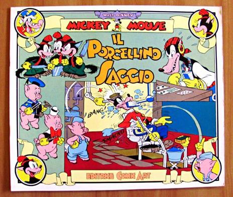 Il Porcellino Saggio - Comic Art - copertina