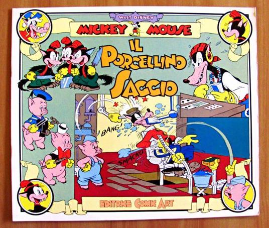 Il Porcellino Saggio - Comic Art - copertina