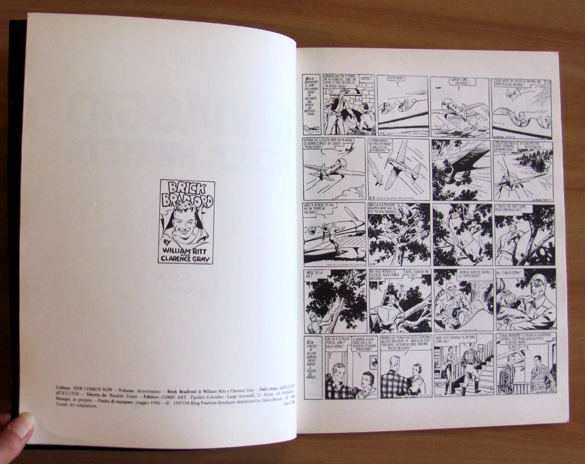 Brick Bradford - Il Viaggio Nella Moneta - Coll. New Comics Now N.18