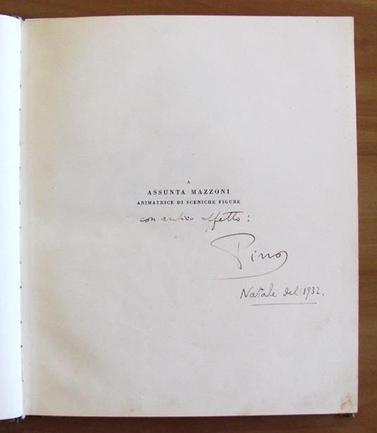 Zufrin - Fiaba In Tre Atti E Un Epilogo, 1932 Con 8 Figurini Decò Di Brunelleschi E Dedica Autografa (?) - Giuseppe Fanciulli - 3