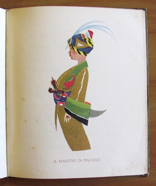 Zufrin - Fiaba In Tre Atti E Un Epilogo, 1932 Con 8 Figurini Decò Di Brunelleschi E Dedica Autografa (?) - Giuseppe Fanciulli - 9