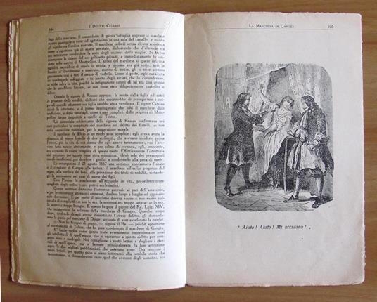Delitti Celebri - La Marchesa Di Ganges - Pervinca, 1927 - Alexandre Dumas - 5