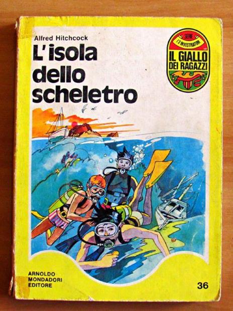 L' Isola Dello Scheletro - Alfred Hitchcock - copertina