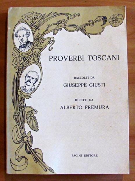 Proverbi Toscani - Giuseppe Giusti - copertina