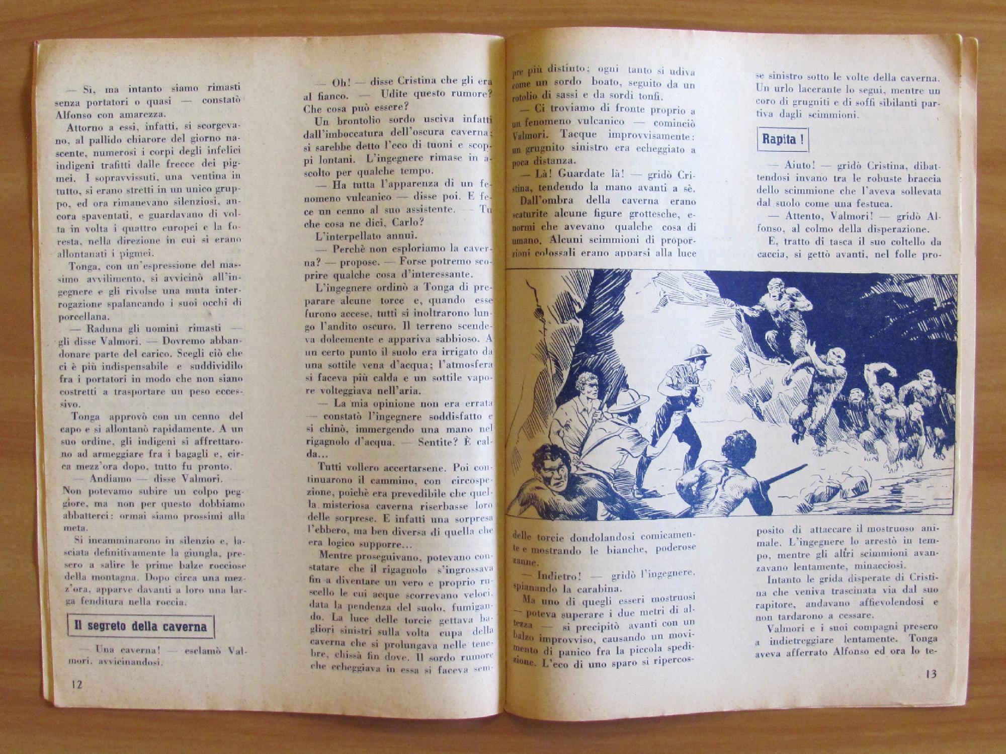 I Diavoli Del Ruvenzori - Collana Avventure Sensazionali Illustrate