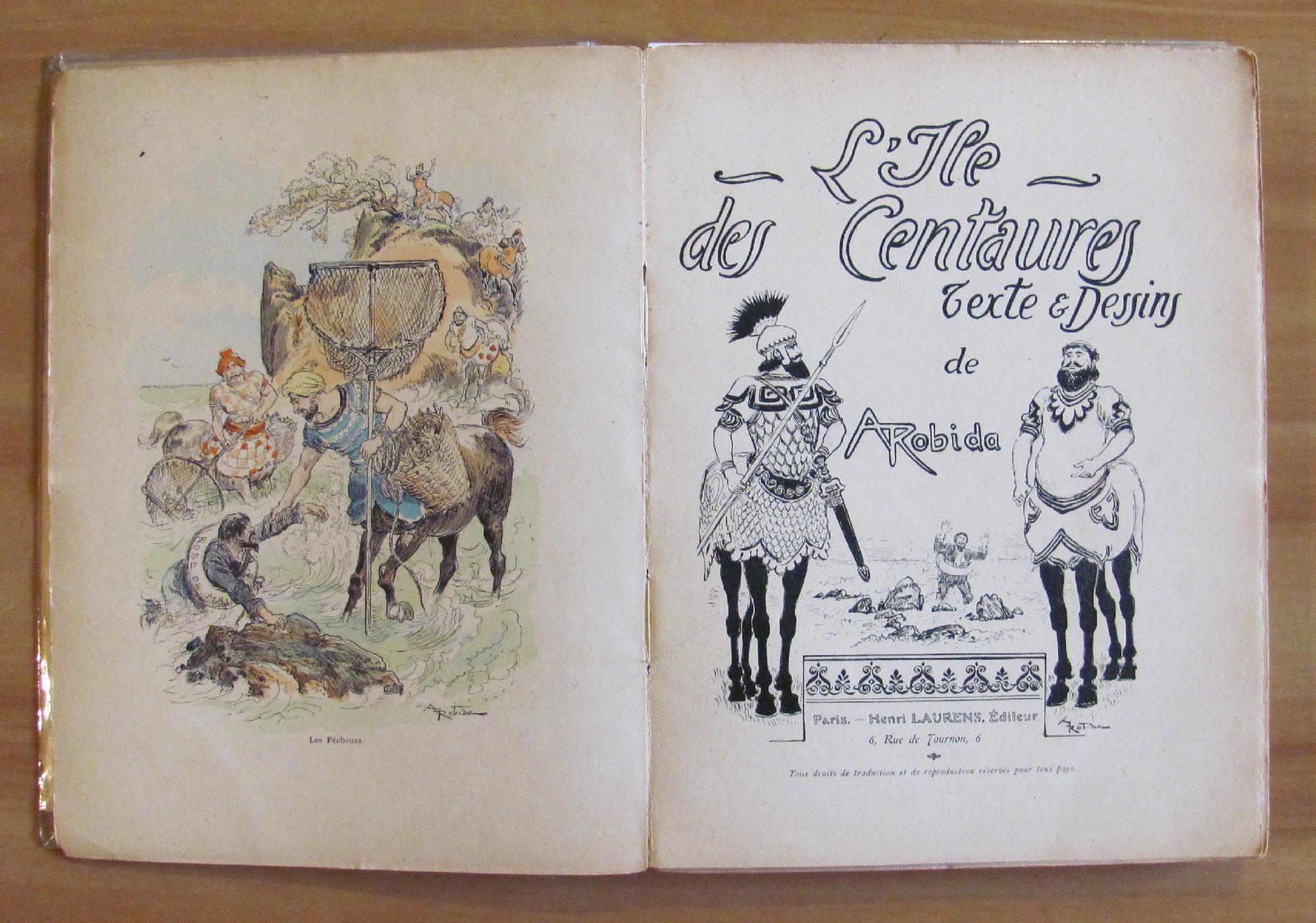 L' Ile Des Centaures - Collection Plume & Crayon