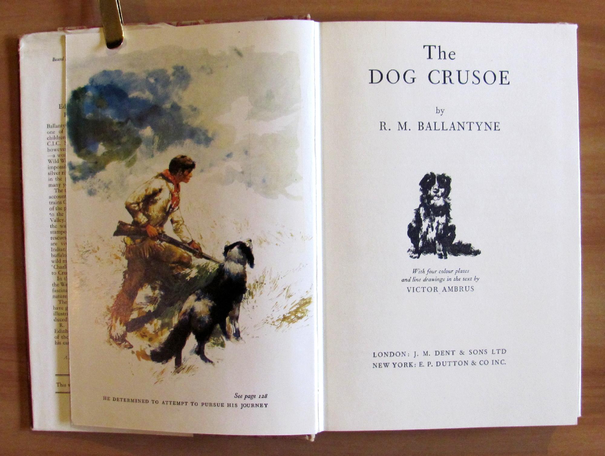 The Dog Crusoe, 1966 Ill. Ambrus