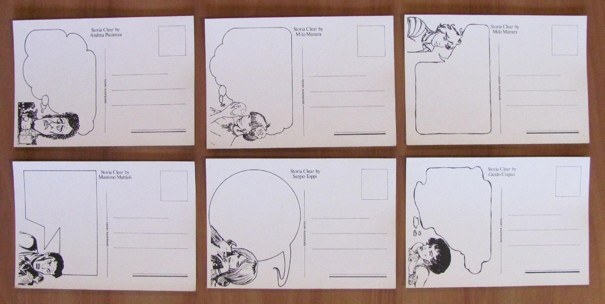 Storia Clear - 6 Cartoline In Custodia - Lucca 20