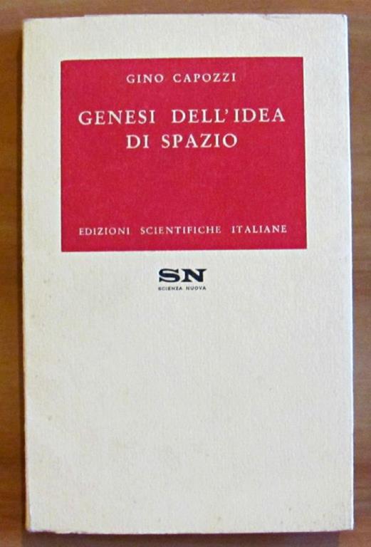 Genesi Dell'Idea Di Spazio - Gino Capozzi - copertina