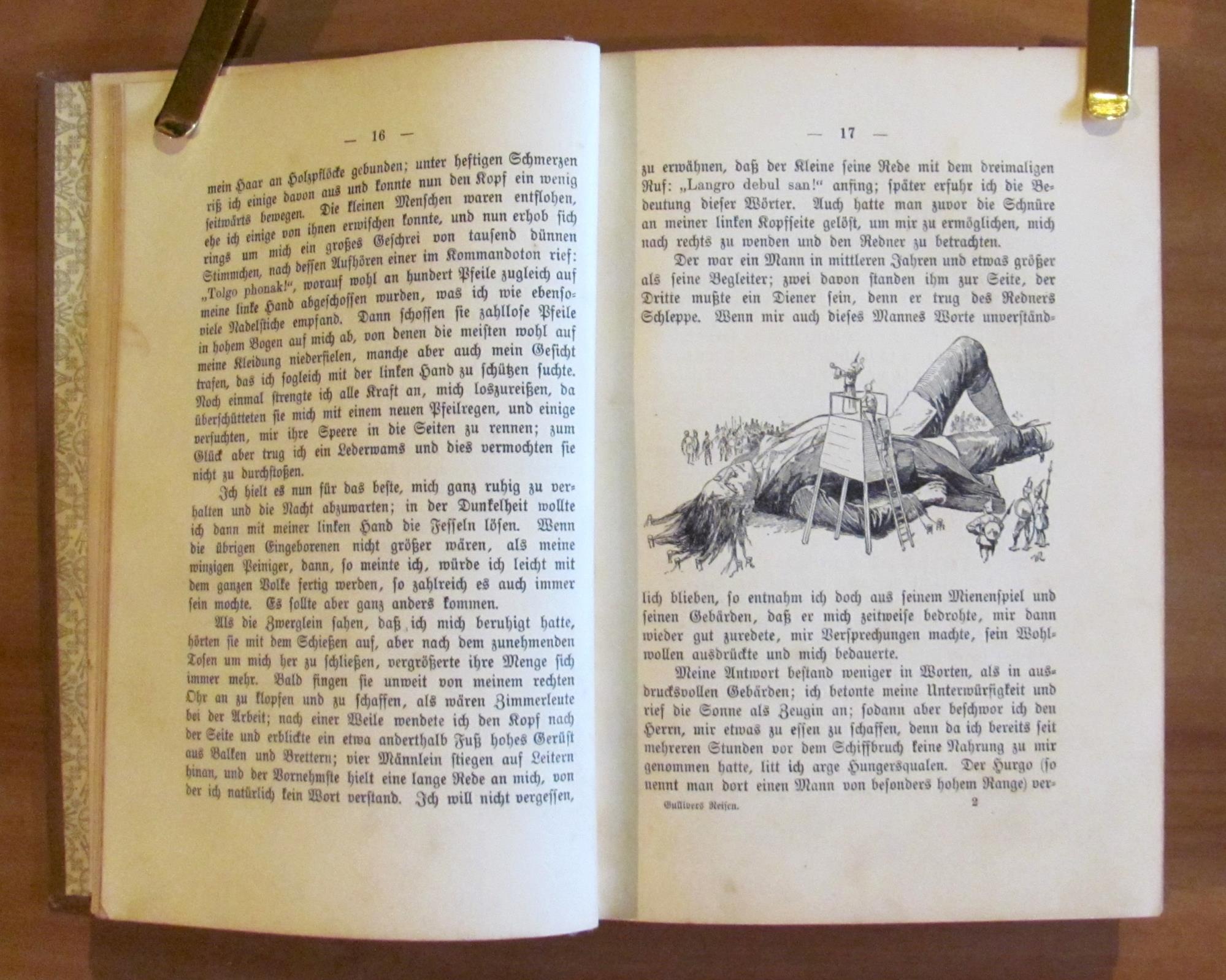 Gullivers Reisen Zu Fremden Und Celtcamen Volkern, 1904 Illustrato
