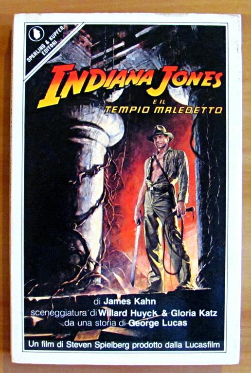 Indiana Jones E Il Tempio Maledetto - James Kahn - copertina