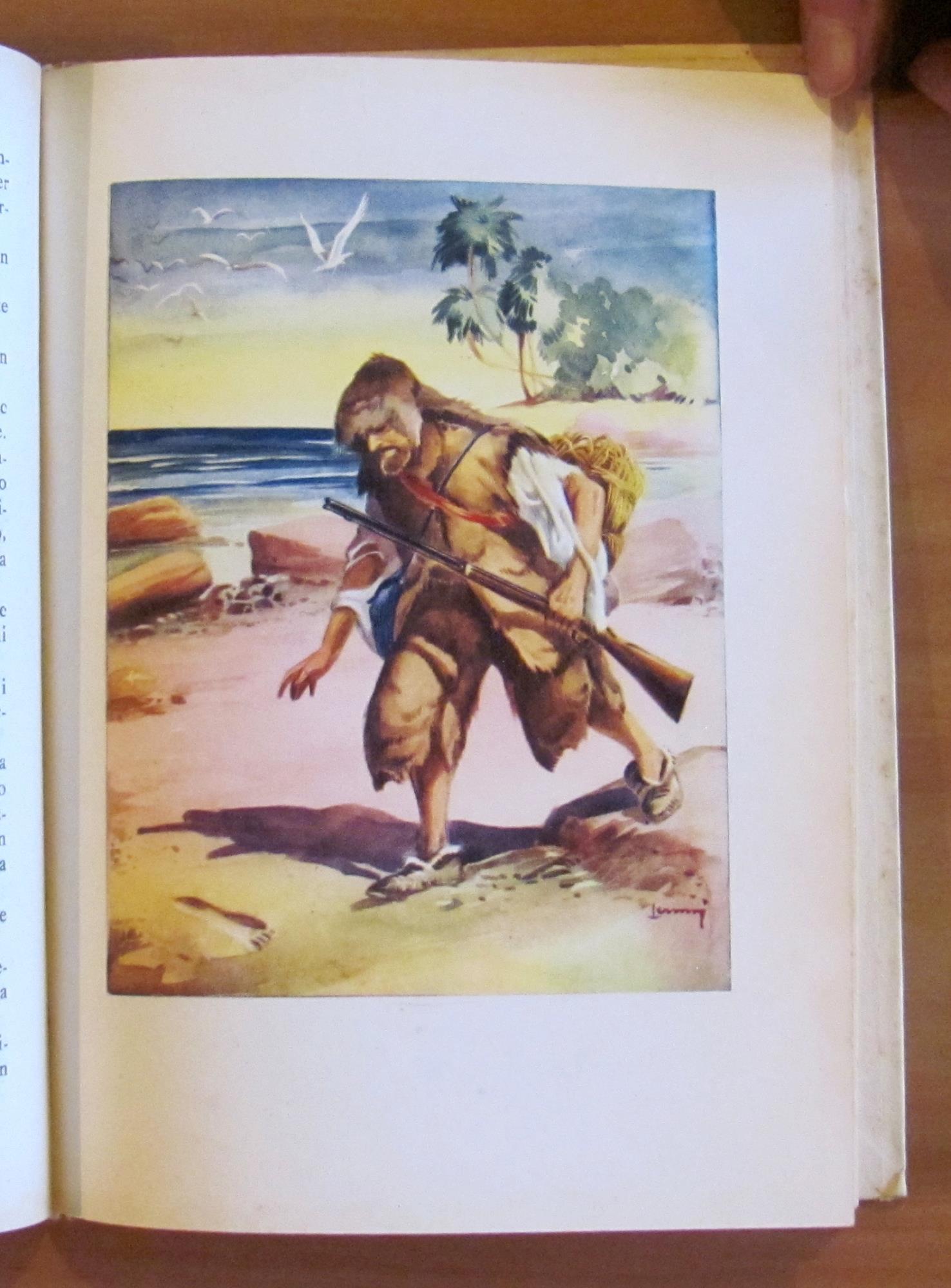 Robinson Crosoe - Collana Gemme N.19 - 1951 Ill. Lemmi