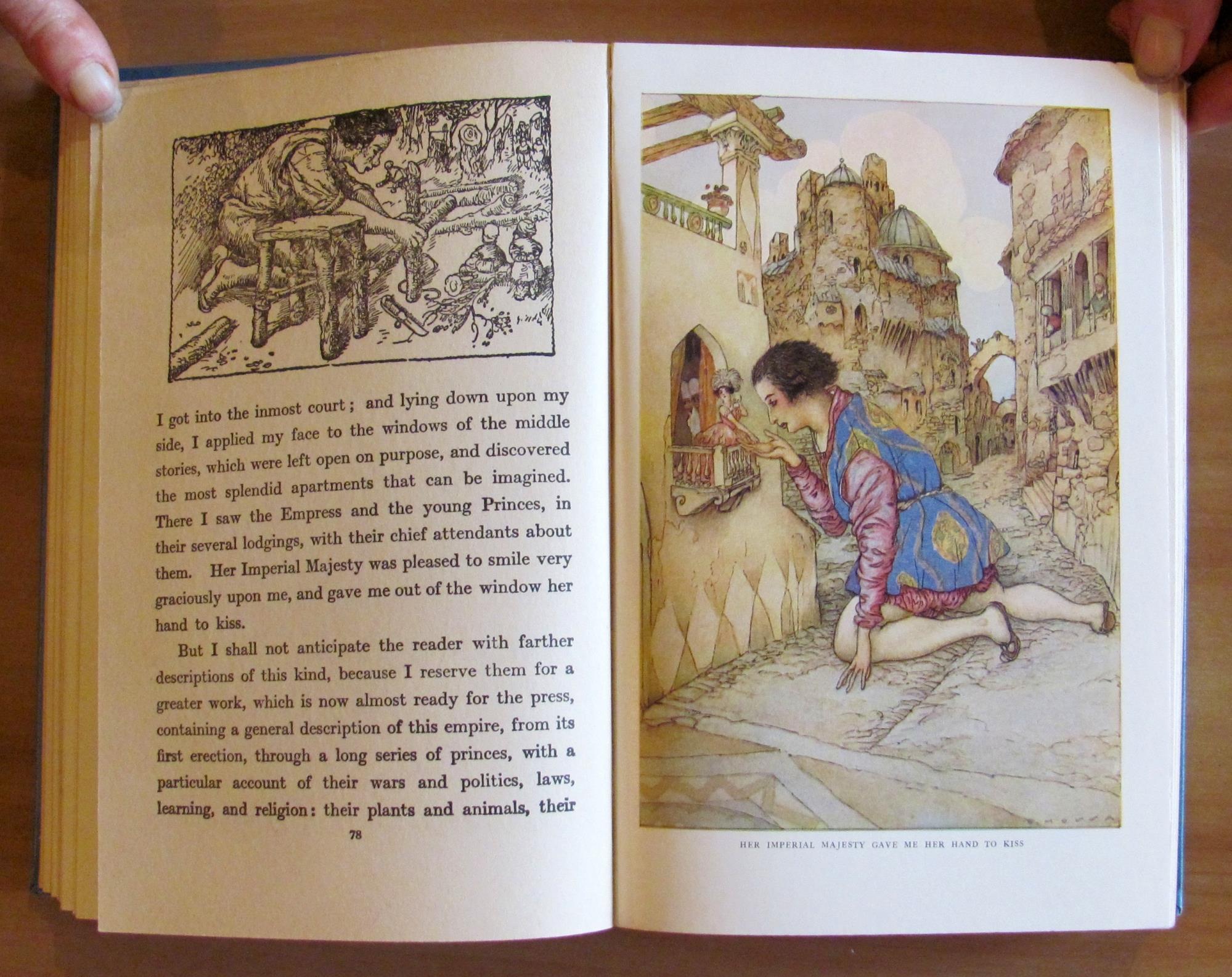 Gulliver'S Travels To Lilliput And Brobdingnag - 1930 Ca. Ill. Di Mossa