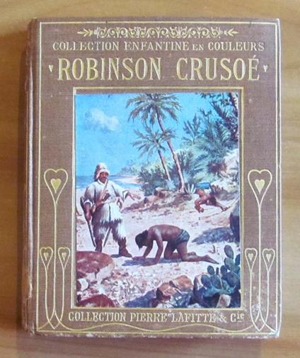 Robinson Crosoe - Collection Enfantine En Couleurs - Ill. W. B. Robinson - Daniel Defoe - copertina