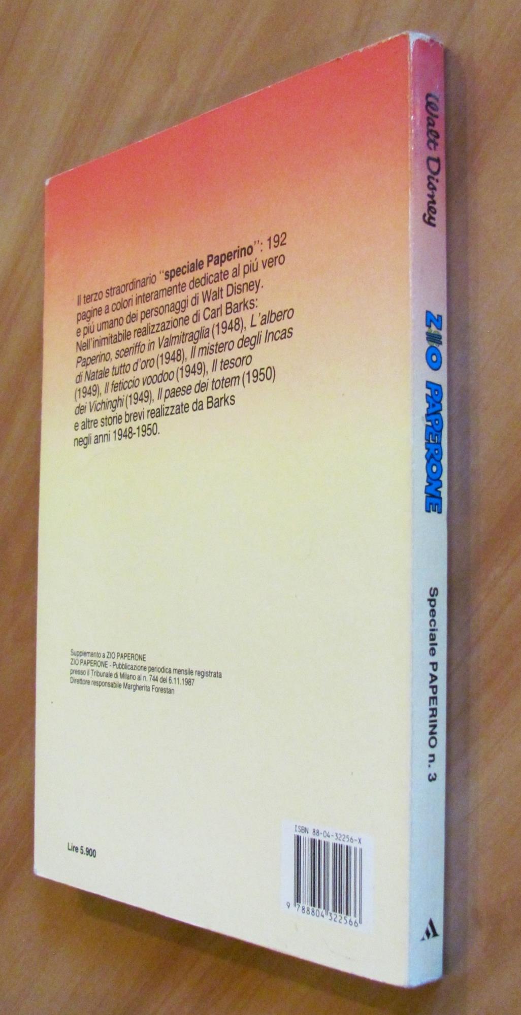 Zio Paperone - Speciale Paperino N.3