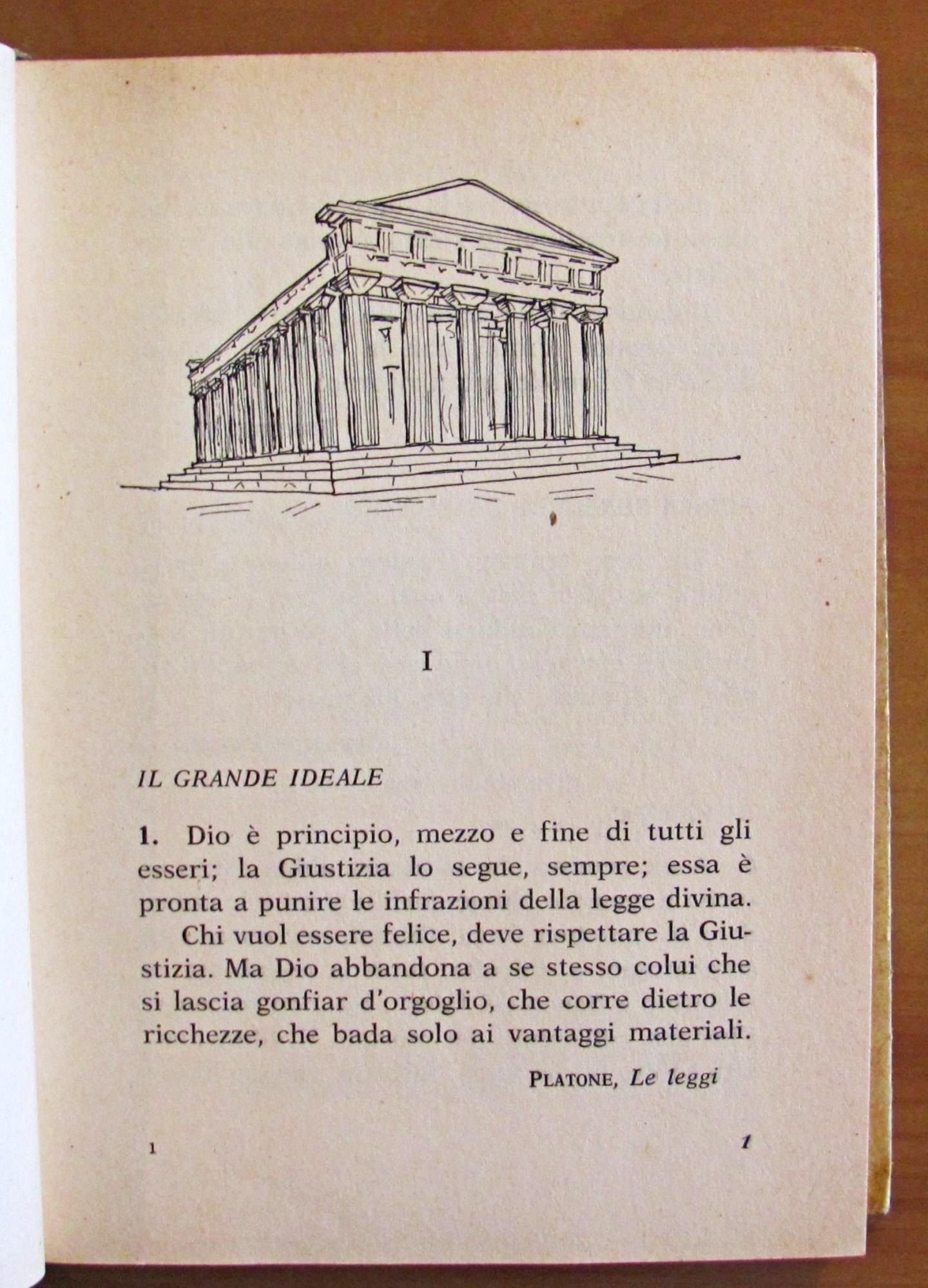 Saggezza Dell'Antica Grecia - Massime Sentenze Aforismi Pensieri Proverbi Da Amedeo Rotondi Raccolti Ordinati Pubblicati In Roma 1966 - Collana Le Perle N.3