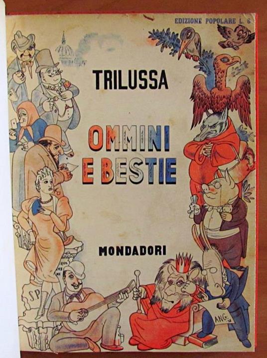 Ommini E Bestie - Trilussa - copertina