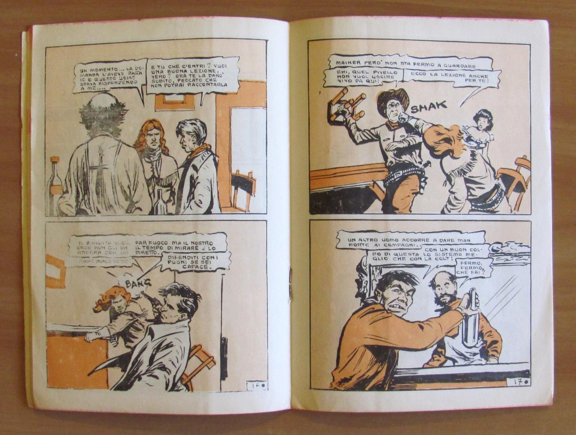 Buffalo Bill - Albi Dell'Impavido N.10 - Serie D'Oro, 1958 Ill. Buzzelli