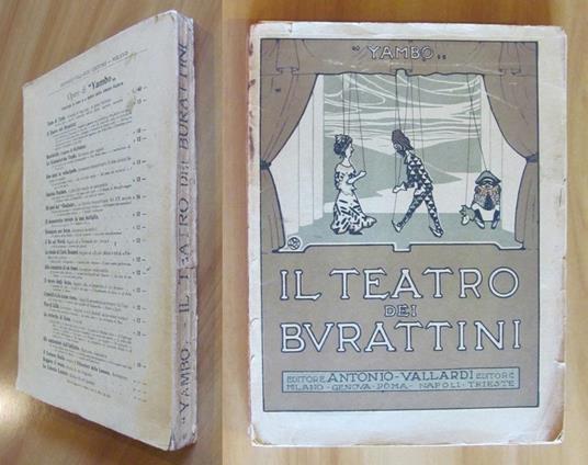 Il Teatro Dei Burattini, 1928 - Ill. Yambo - Yambo - copertina
