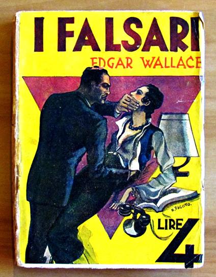 I Falsari - Edgar Wallace - copertina