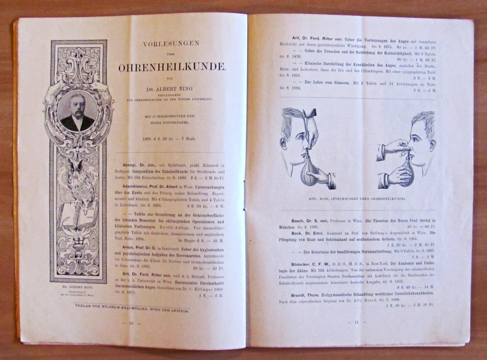 VERZEICHNIS EINER AUSWAL MEDICINISCHER WERKE - Anatomia