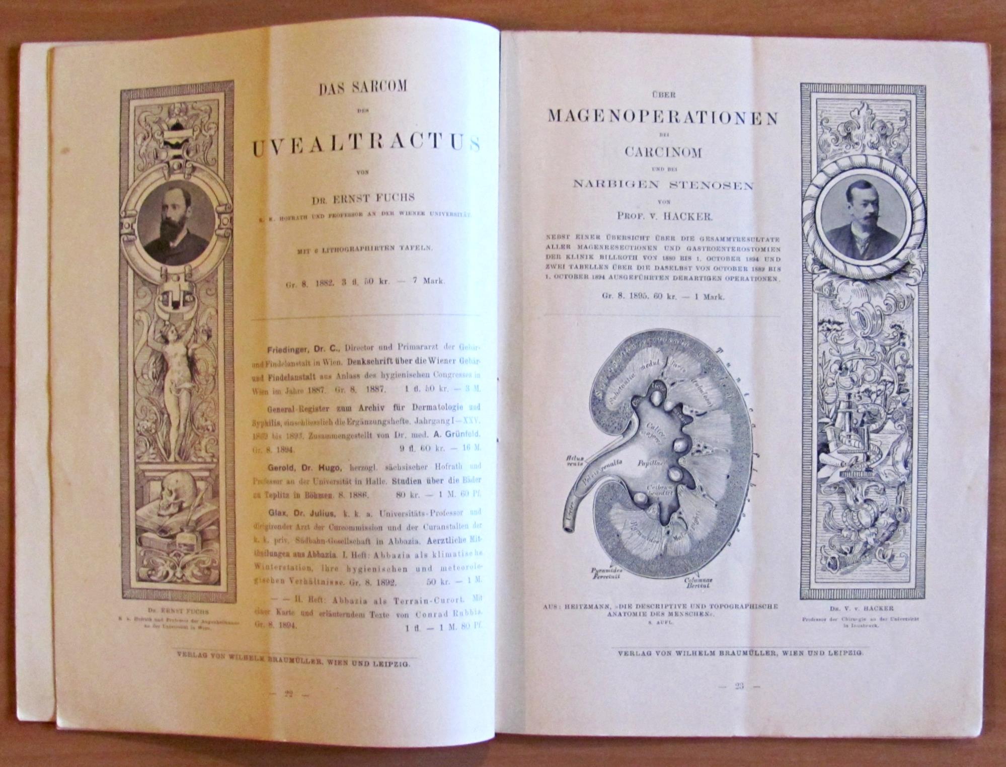 VERZEICHNIS EINER AUSWAL MEDICINISCHER WERKE - Anatomia