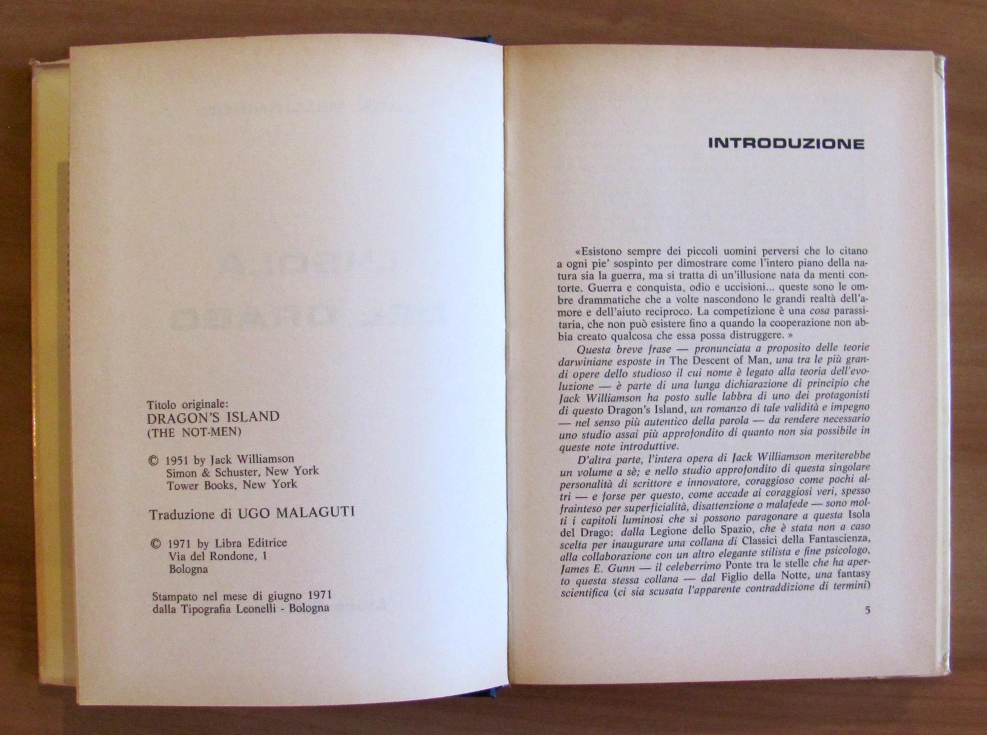 L' ISOLA DEL DRAGO- Coll. GLI SLAN N.7