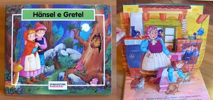 HANSEL E GRETEL - Libro Animato - POP-UP, 1995 - copertina