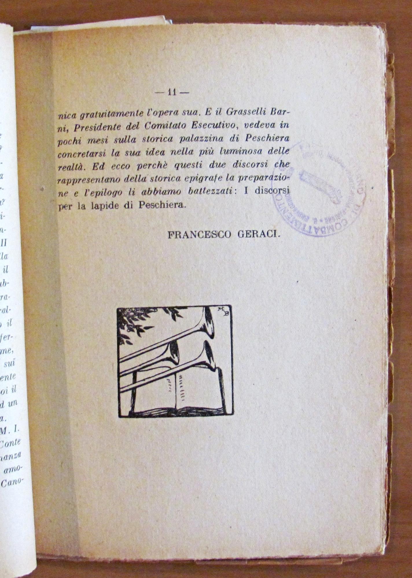 Il Convegno Di Peschiera E La Difesa Al Piave