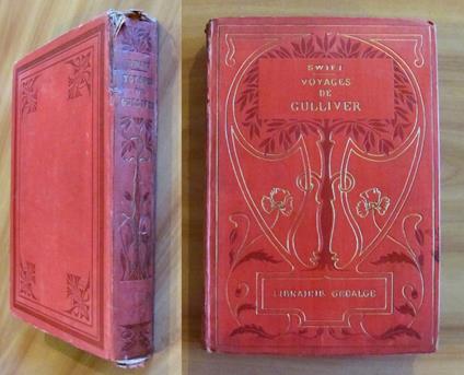 VOYAGES DE GULLIVER, 1923 - ill. KAUFFMANN - Jonathan Swift - copertina