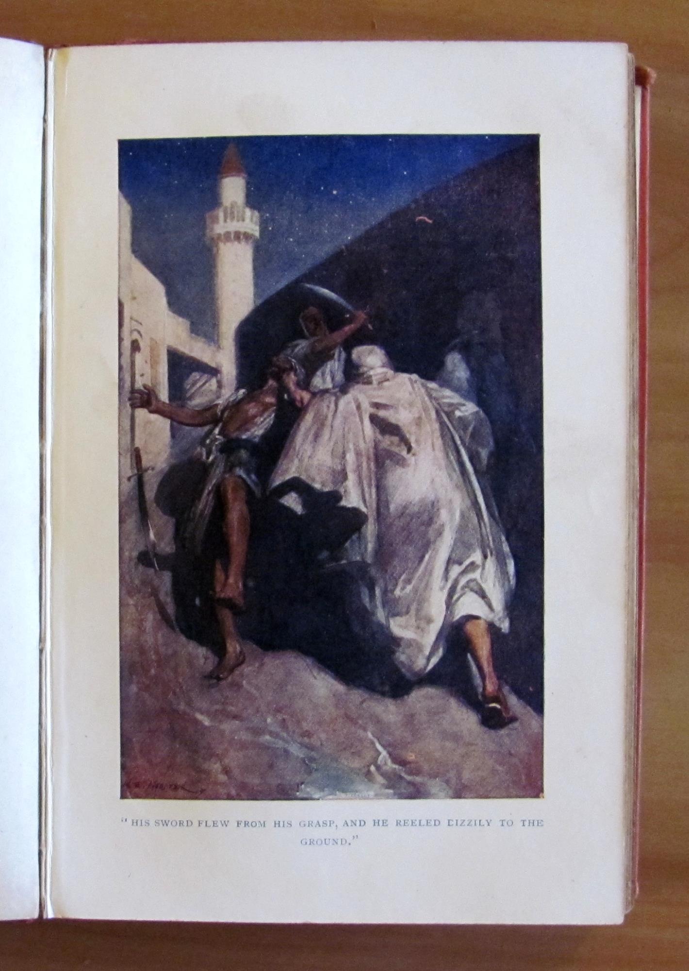 KING OF THE AIR Or, To Morocco on an Aeroplane, 1907 - ill. WEBSTER