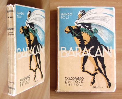 BARACANI - Novelle Tripolitane, I ed. 1934 - copertina