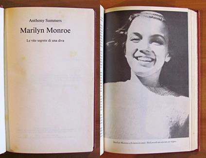Marilyn Monroe - La Vita Segreta Di Una Diva - Anthony Summers - copertina