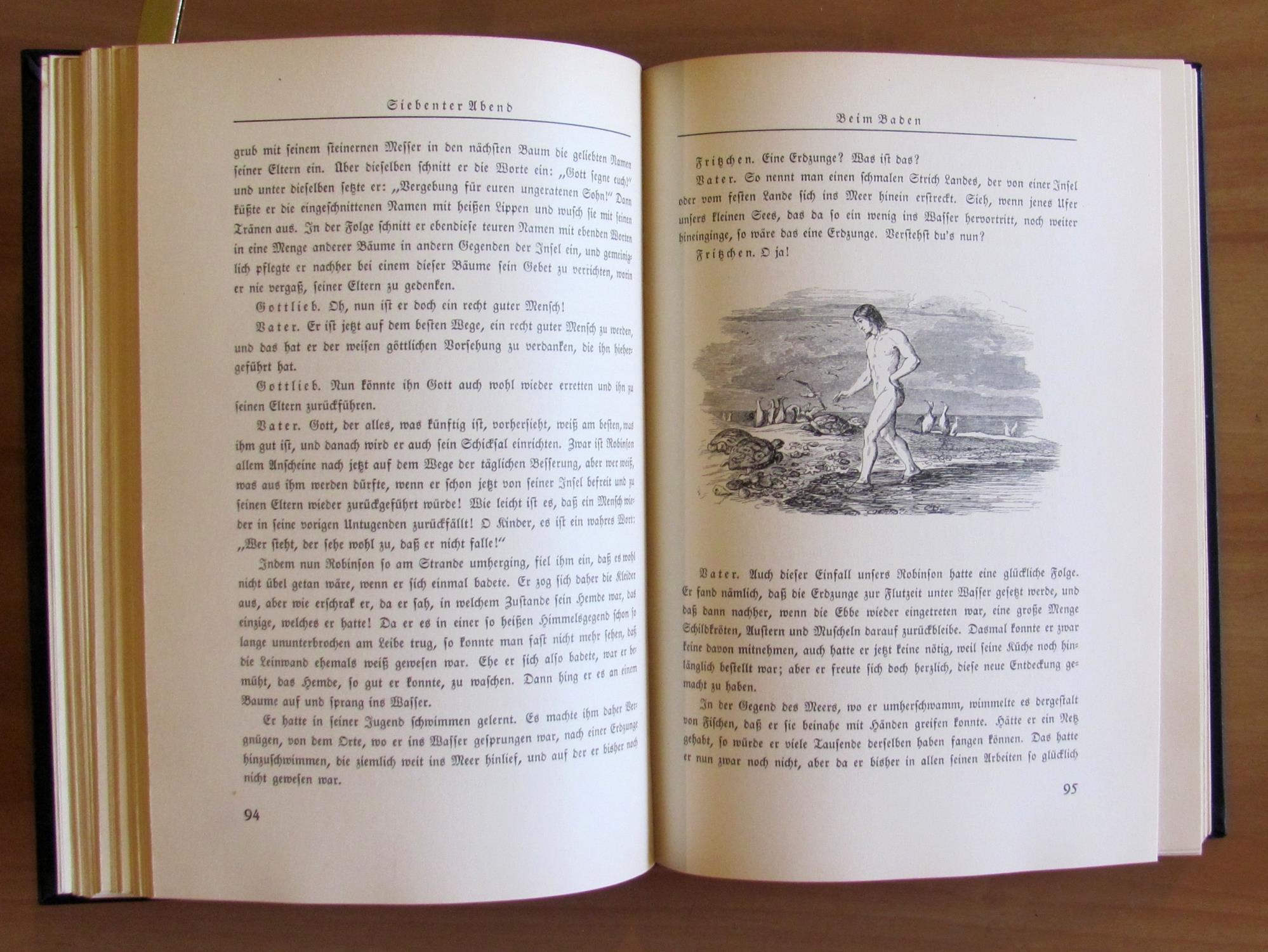 ROBINSON DER JUNGERE - Ein Lesebuch fur Kinder, 1934 - ill. RICHTERS