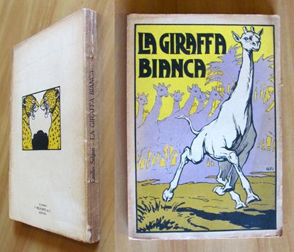 LA GIRAFFA BIANCA - Intonso con ill. di G. G.BRUNO - Emilio Salgari - copertina