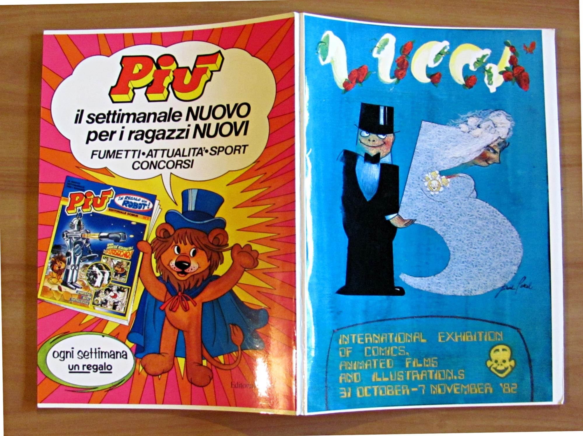 LUCCA 15 Salone Internaz. COMICS, FILM d'Animazione e Illustrazione 1982