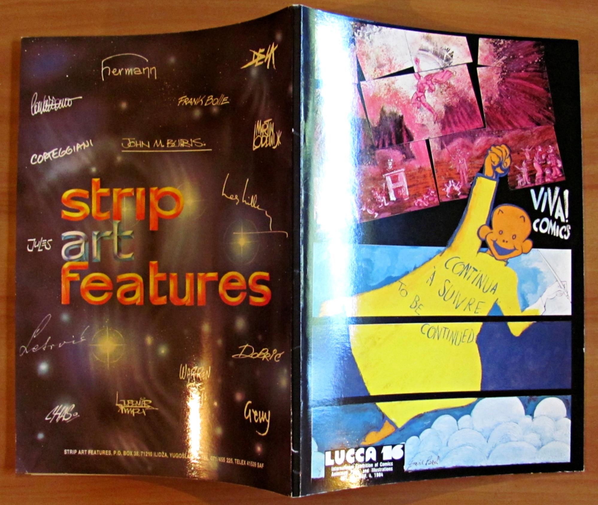 Rivista LUCCA 16 Salone Internaz. COMICS, FILM d'Animazione e Illustrazione 1984