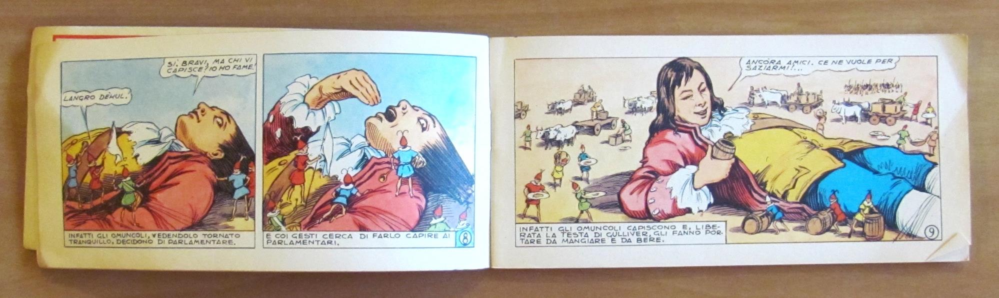 I VIAGGI DI GULLIVER - Coll Libri Celebri N.12 MAGNESIA SAN PELLEGRINO