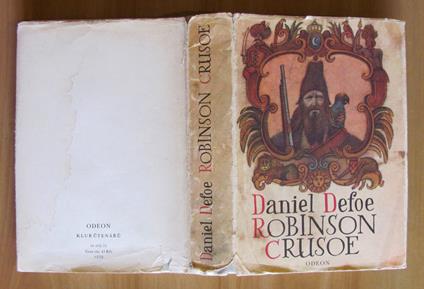 ROBINSON CRUSOE Prima e Seconda parte, 1975 - ill. A. BORN - Daniel Defoe - copertina