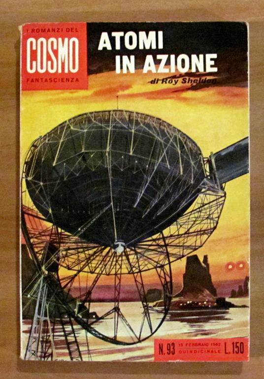 ATOMI IN AZIONE - Collana I Romanzi del Cosmo - copertina