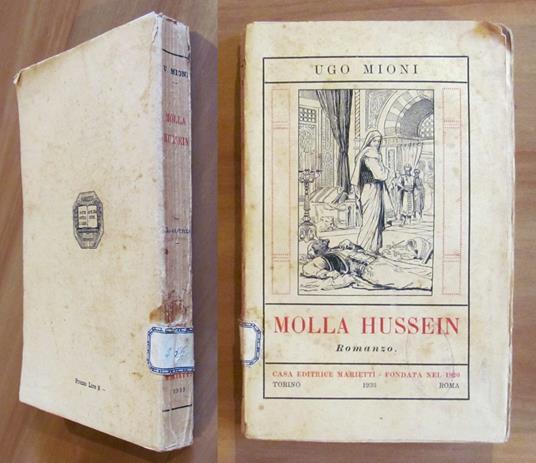 MOLLA HUSSEIN CHE NON MUORE MAI, 1933 - ill. EDEL - Ugo Mioni - copertina