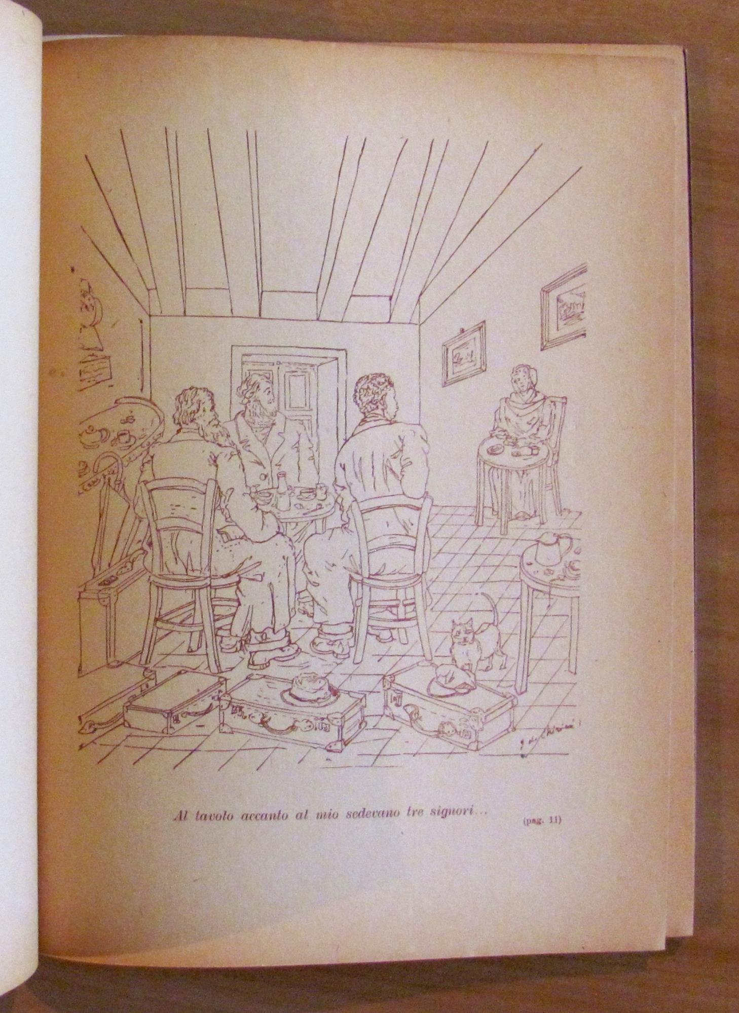 NEL PAESE DELLA GATTAFATA, I ed. 1944 - ill. DE CHIRICO