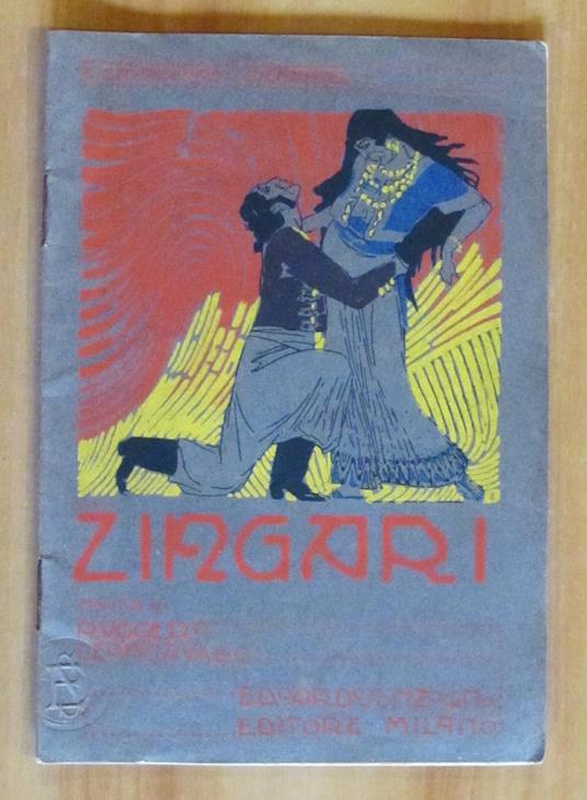 ZINGARI - Due episodi dal poema di Puskin - copertina