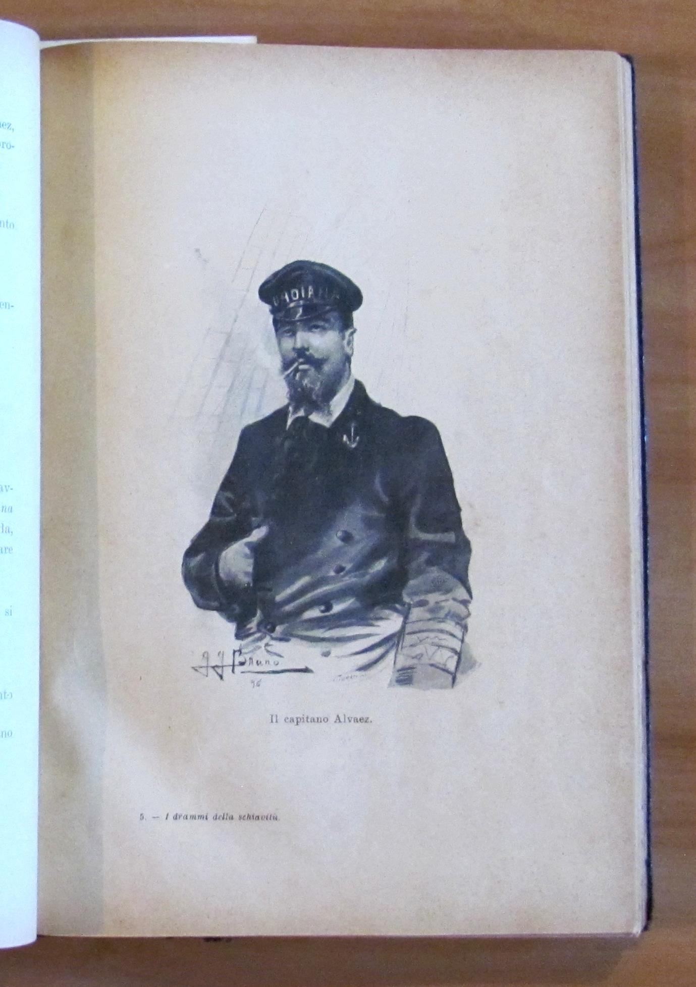 I DRAMMI DELLA SCHIAVITù, I ed. 1896 - ill. G.G. BRUNO